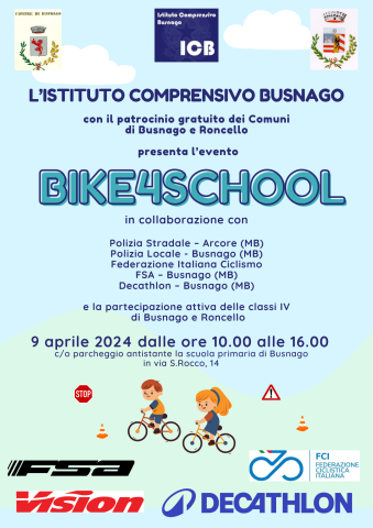 Bike4school - educazione stradale per le scuole
