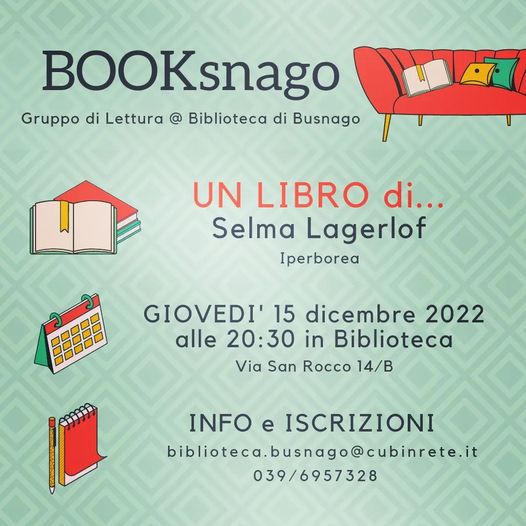 Ultimo libro del 2022 per BOOKsnago